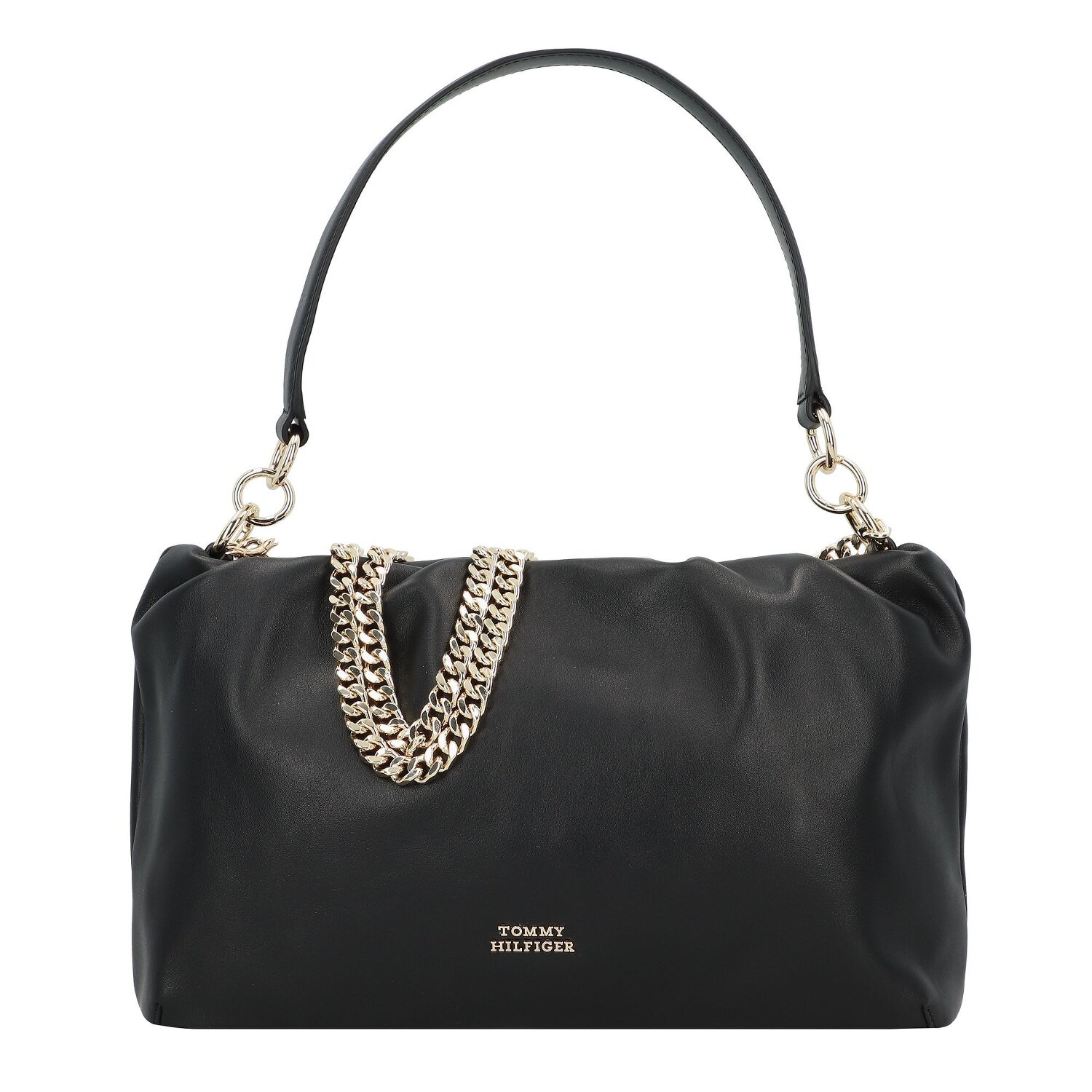 Tommy Hilfiger TH Luxe Soft Leather Bolsa de hombro Piel 30 cm