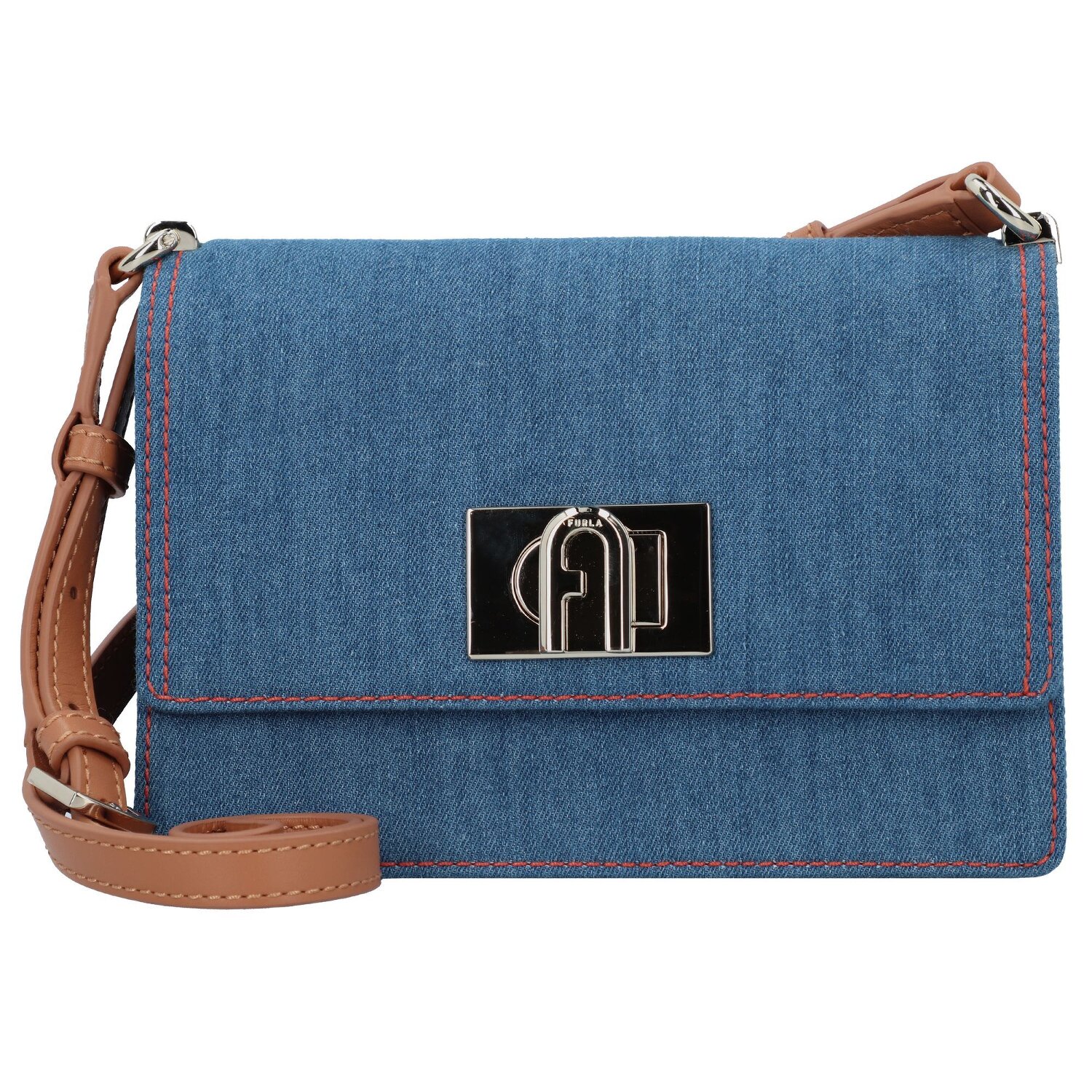 Furla 1927 Bolsa de hombro Piel 20 cm mediterraneo