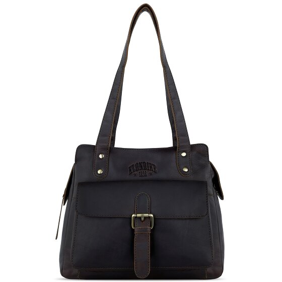 Klondike 1896 Rush Zoe Bolso de hombro de cuero 26 cm