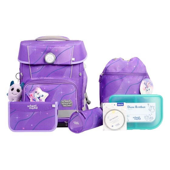 School-Mood Champion Maxx Pro Mila Juego de mochilas escolares 7 piezas