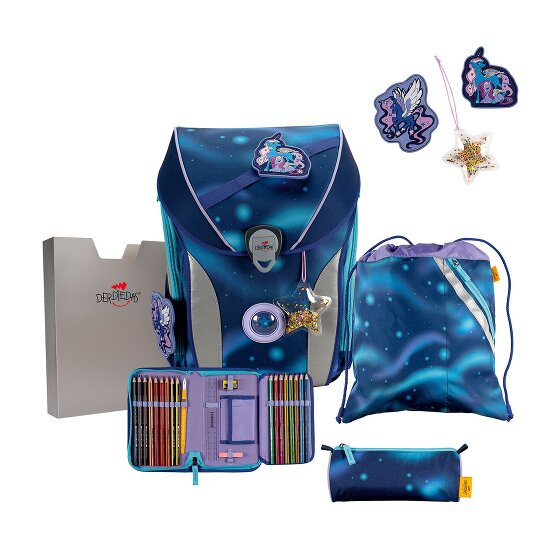 DerDieDas ErgoFlex Max Juego de mochilas escolares 5 piezas