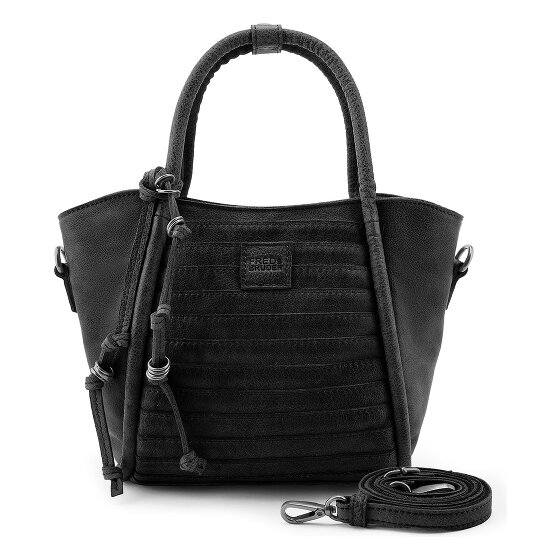 FredsBruder Layer Bolsa de hombro Mini Bag Piel natural 17 cm