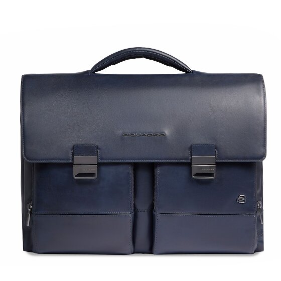 Piquadro Philip Maletín Mensajero Piel 42 cm Compartimento para el portátil