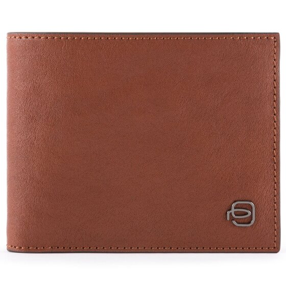 Piquadro Billetero Cuadrado Negro Piel 11 cm