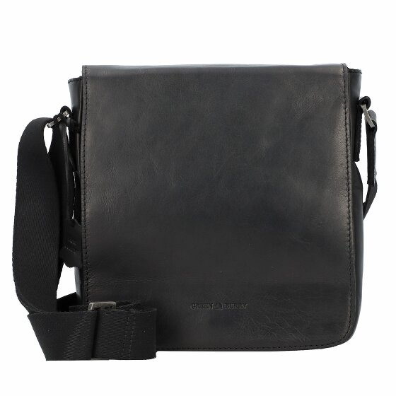 Greenburry Pure Black Bolsa de hombro Piel 22 cm