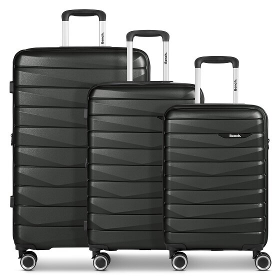 Bench Paris 4 ruedas Set de maletas 3 piezas Con fuelle expandible