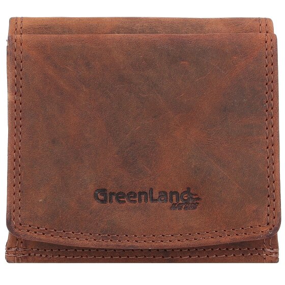 Greenland Nature Montenegro Billetera de cuero RFID 10 cm