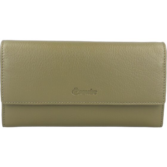 Esquire Cartera de Perú de cuero RFID 18,5 cm