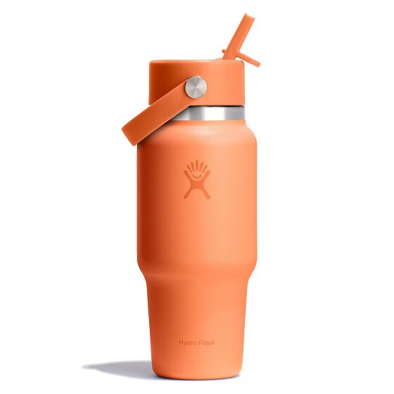 Hydro Flask Hydration Travel Bottle Flex Straw Cap Botella para beber 710 ml