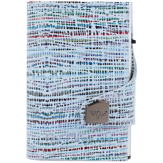 Tru Virtu Funda para tarjetas de crédito Click & Slide RFID Piel 6,5 cm