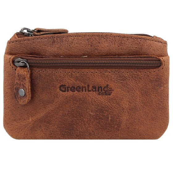 Greenland Nature Estuche para llaves Montana de cuero RFID 12 cm