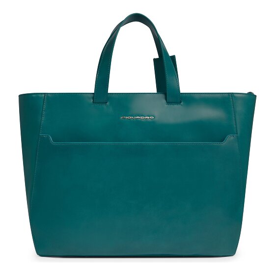 Piquadro Blue Square Bolsa de compras Piel natural 40 cm