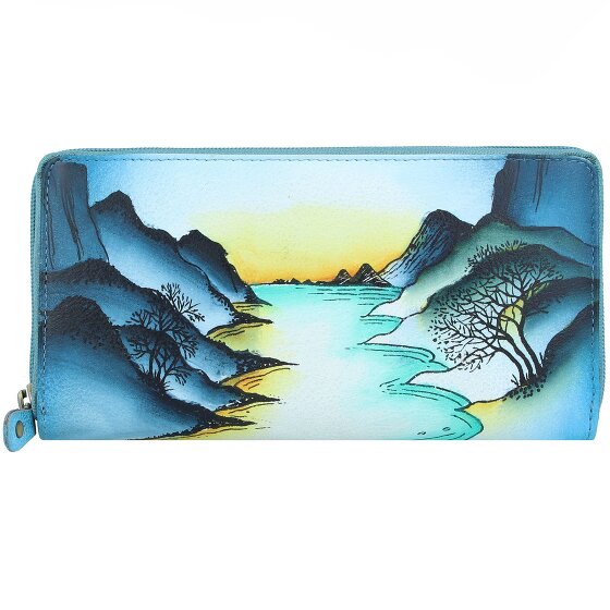 Greenland Nature Art+Craft Billetera de cuero RFID 20 cm