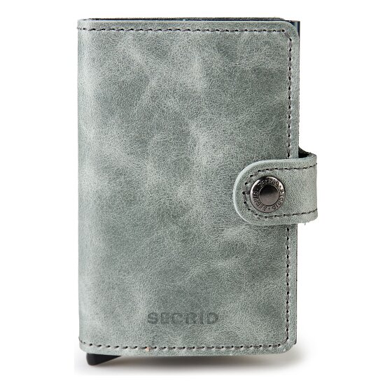 Secrid Miniwallet Vintage Estuche para tarjetas de crédito Cartera de piel RFID 6,5 cm
