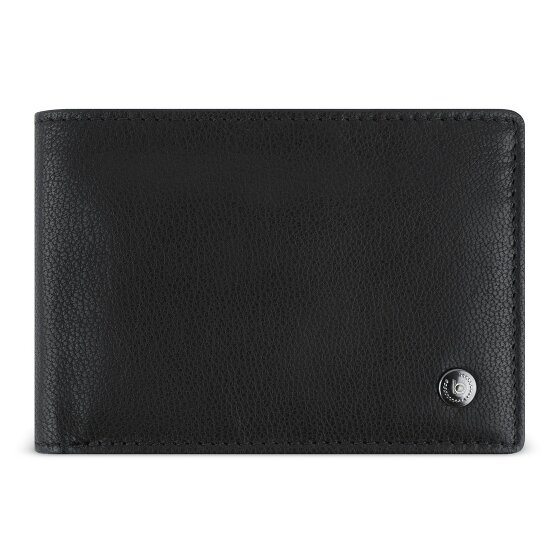 bugatti Black Magic Cartera Piel 10 cm