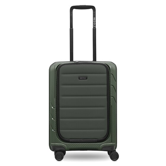 Redolz Trolley de cabina Essentials 17 de 4 ruedas Compartimento para portátil con bolsillo blando de 55 cm
