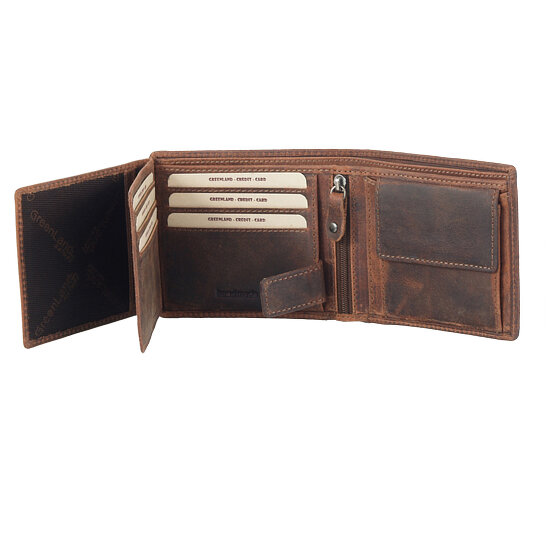 Greenland Nature Montana cartera cuero 11,5 cm