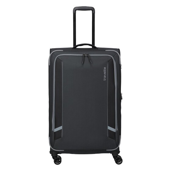 Travelite Corsiica 4 ruedas Carrito L 77 cm con pliegue de expansión