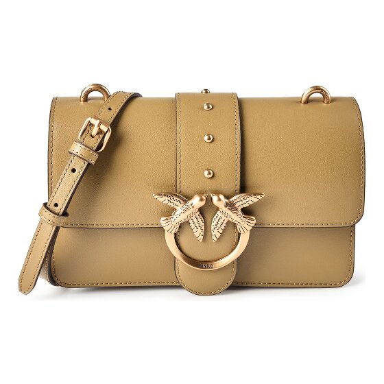 PINKO Love One Bolsa de hombro Piel 21 cm