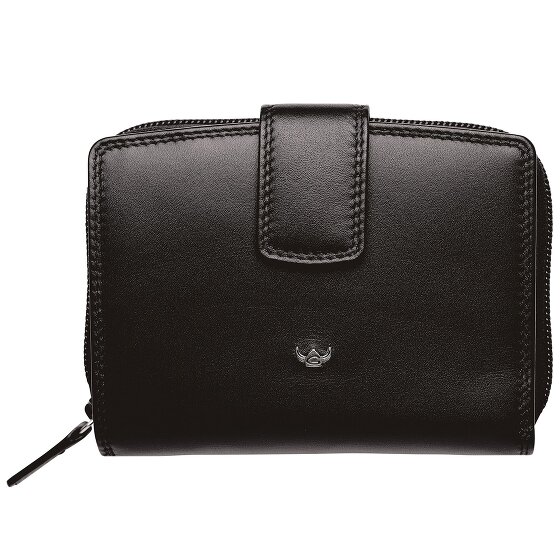 Golden Head Polo Cartera Bloqueo RFID Piel natural 12 cm