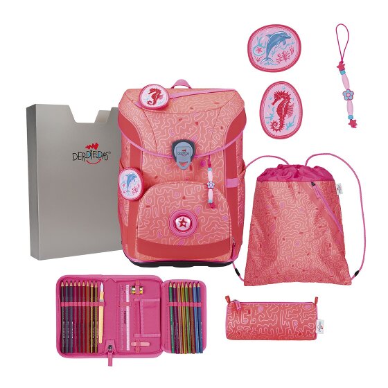 DerDieDas ErgoFlex Superflash Easy Juego de mochilas escolares