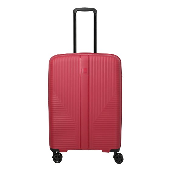 Travelite Air Stripe 4 ruedas Carrito M 66 cm con pliegue de expansión