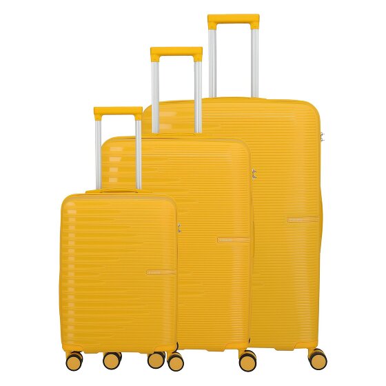 Travelite Pacific 4 ruedas Juego de maletas 3 piezas