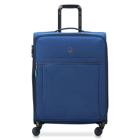 Delsey Paris x United Colors of Benetton BE Trolley de 4 ruedas 65 cm con pliegue de expansión