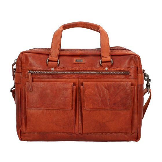 Spikes & Sparrow Maletín de piel 41 cm compartimento para portátil
