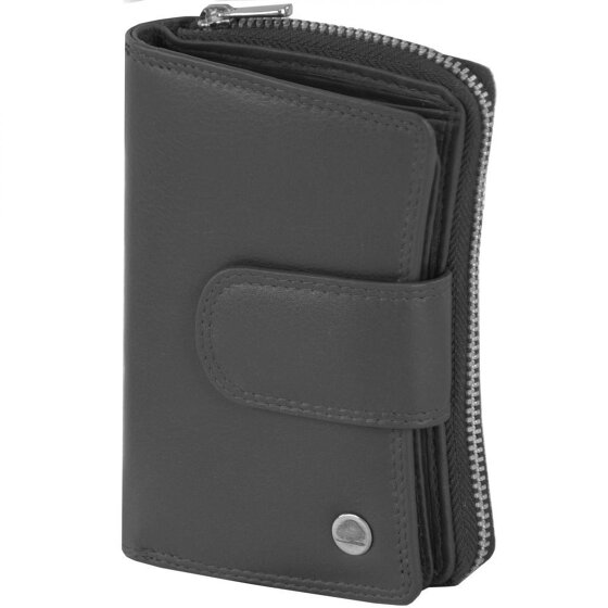 Greenburry Cartera de cuero esponjoso de 8,5 cm