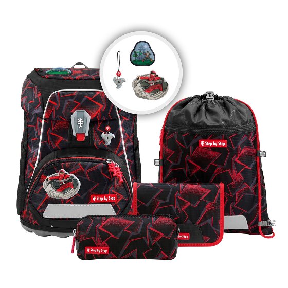 Step by Step Fit Juego de mochilas escolares 5 piezas