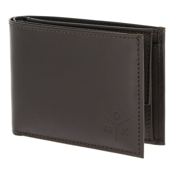 oxmox Leather Cartera Bloqueo RFID Piel natural 11 cm