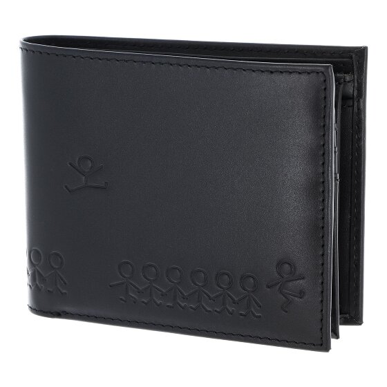 oxmox Leather Cartera Bloqueo RFID Piel natural 12 cm