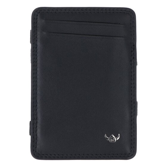 Golden Head Polo Estuche para tarjetas de crédito Bloqueo RFID Piel natural 7.5 cm