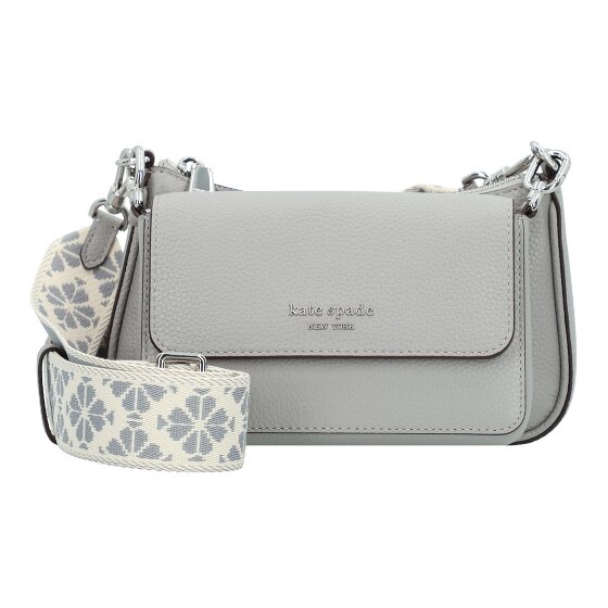 Kate Spade New York Double up Bolsa de hombro Piel 20 cm