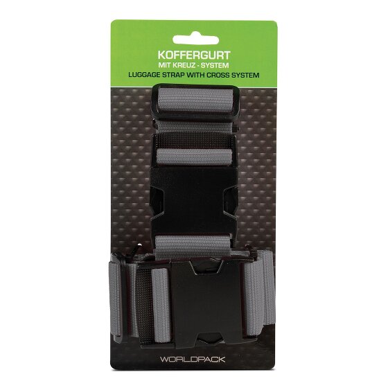 Worldpack Correa para maleta con sistema cruzado 190 cm