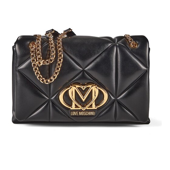 Love Moschino Embossed Q Bolsa de hombro 29 cm