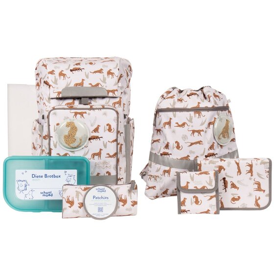 School-Mood Rebel Air+ Juego de mochilas escolares 8 piezas