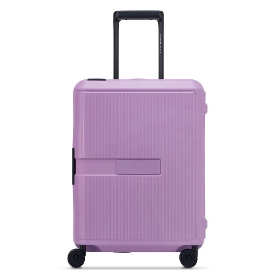 Delsey Paris x United Colors of Benetton Color Block Hardside Trolley de cabina de 4 ruedas 55 cm