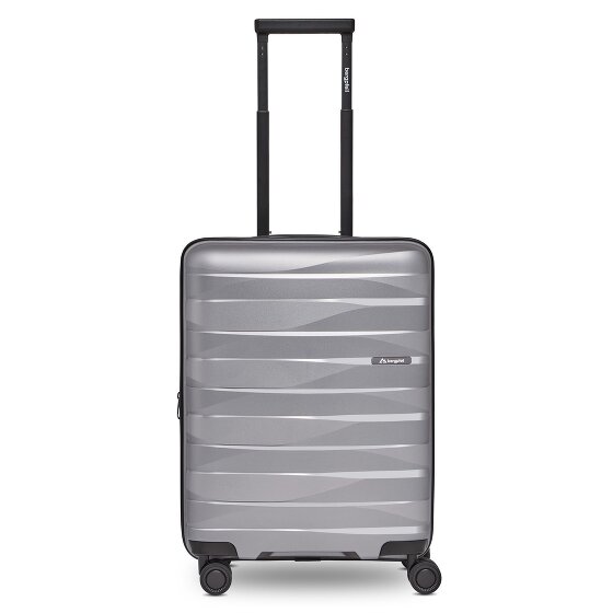 Bergpfeil Trolley de cabina de viaje de 4 ruedas S 55 cm con pliegue de expansión