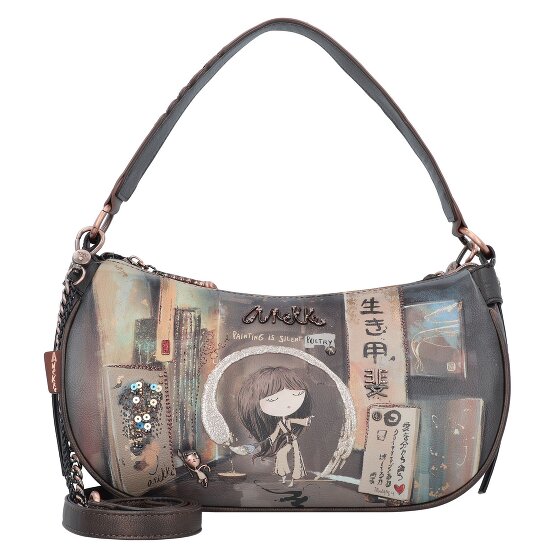 Anekke Shoen Brown Bolsa de hombro 31 cm