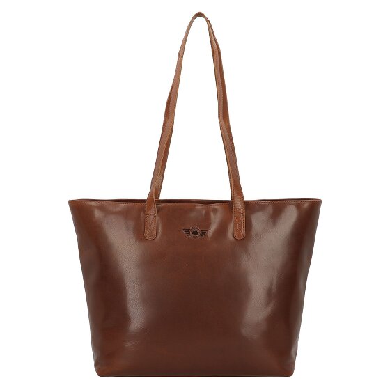 Greenburry Vintage Bolsa de compras XXL Piel 47 cm Compartimento para el portátil