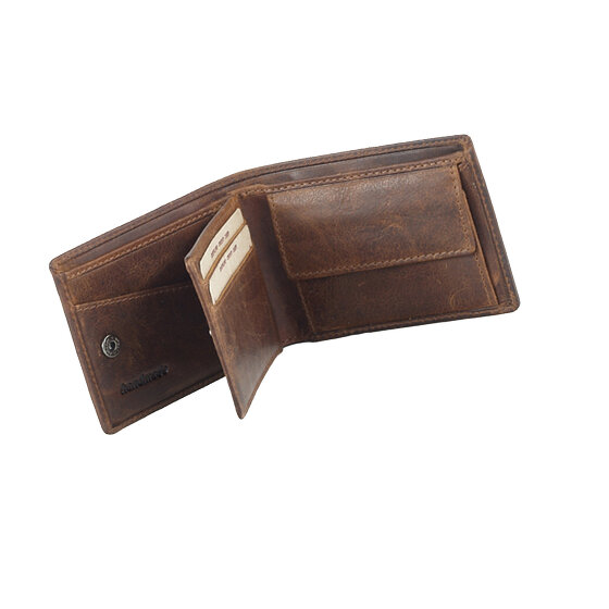 Greenland Nature Cartera de cuero Montana 10,5 cm