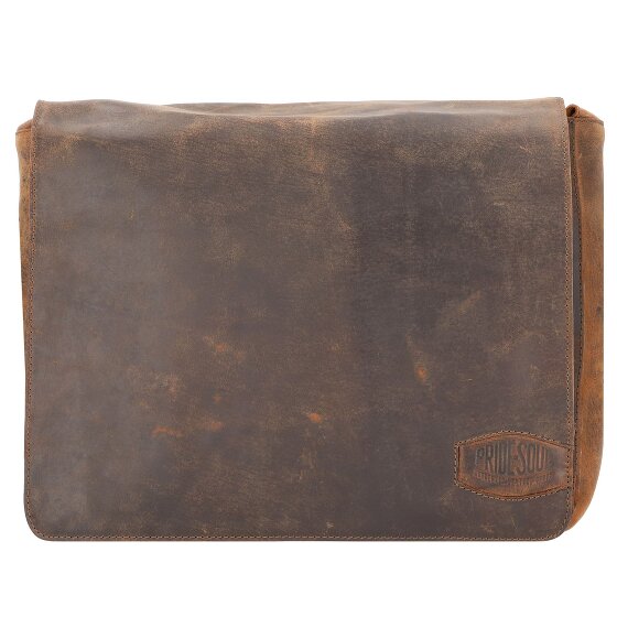 Pride and Soul Ben bandolera cuero 33 cm compartimento para portátil