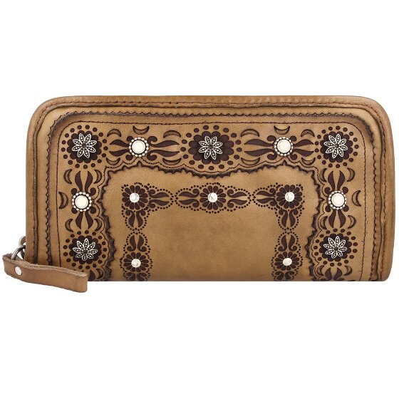 Campomaggi Cartera de cuero de 21,5 cm