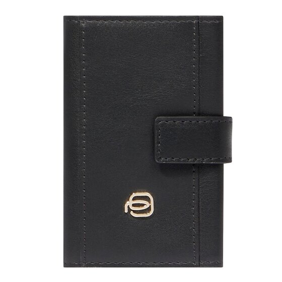 Piquadro Circle Estuche para tarjetas de crédito Protección RFID Piel 6.5 cm