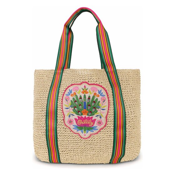 Oilily Straw Bolsa de compras 49 cm