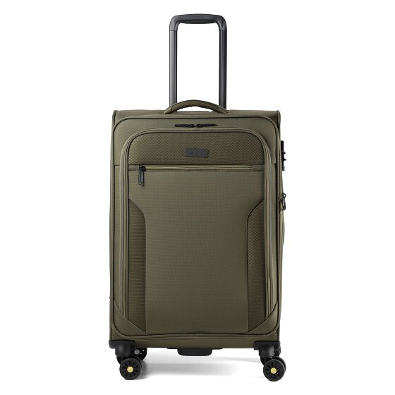 d&n Travel Line 9704 4 ruedas Carrito M 68 cm con pliegue de expansión