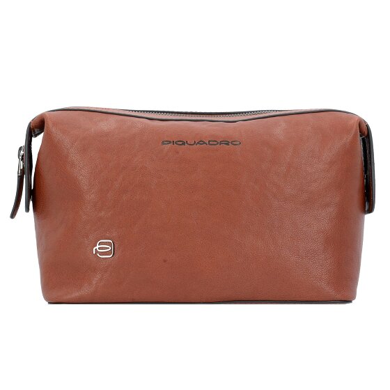 Piquadro Black Square Bolsa de aseo Piel 23 cm