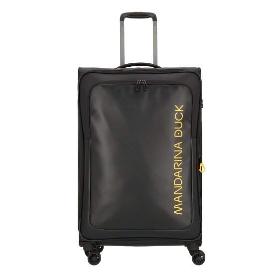 Mandarina Duck Eco Coated 4 ruedas Trolley L 78 cm Con fuelle expandible